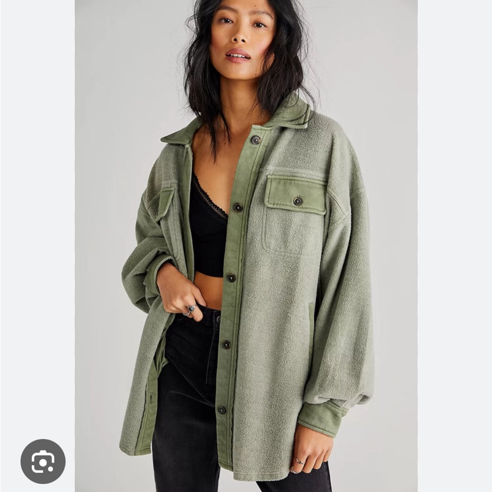FREE PEOPLE RUBY JACKET JADED